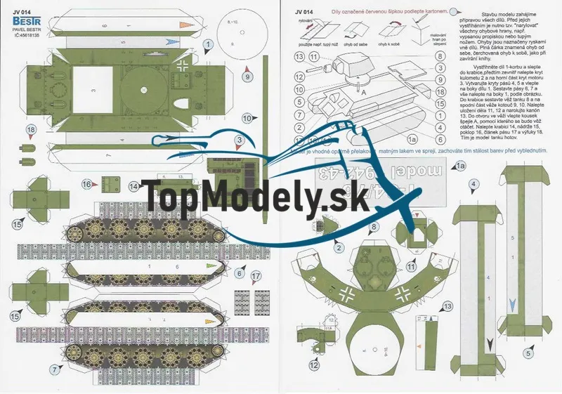 T-34/76 model 1942-43 Totenkopf Division